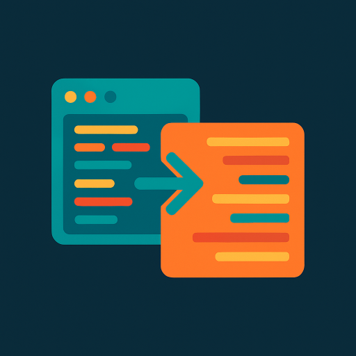 Visual Diff Merge logo